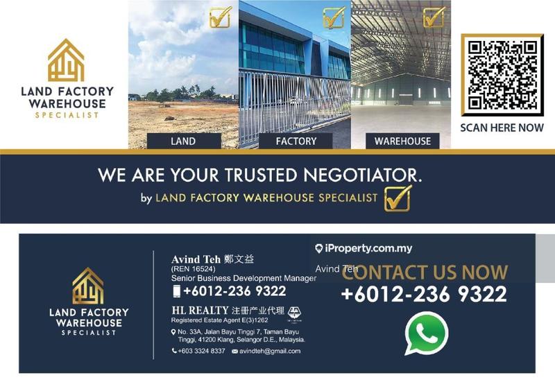Industrial Land for Sale in Taman Aman Perdana, Kapar by Avind Teh - iProperty.com.my