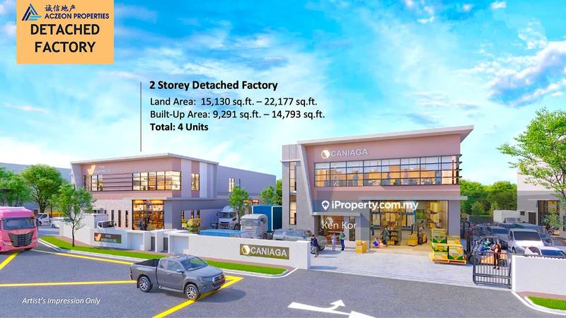 For Sale - Brand New Senai Industrial Park [ Guarded Gated ]