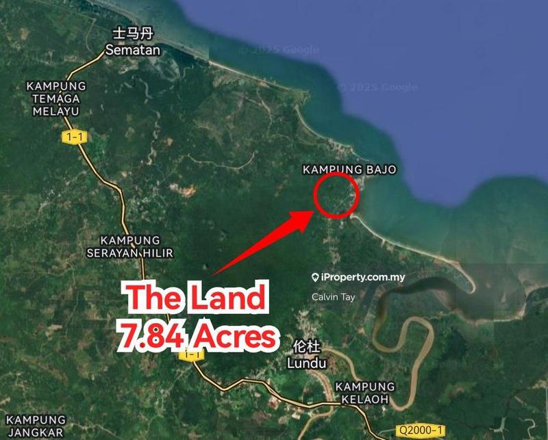 For Sale - 7.84 Acres Land at Lundu, Bajo, Kuching