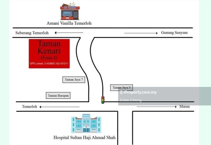 1-storey Terraced House for Sale in Ready Unit 1 Storey Temerloh Pahang dekat Hoshas, Temerloh by Estee Chong - iProperty.com.my