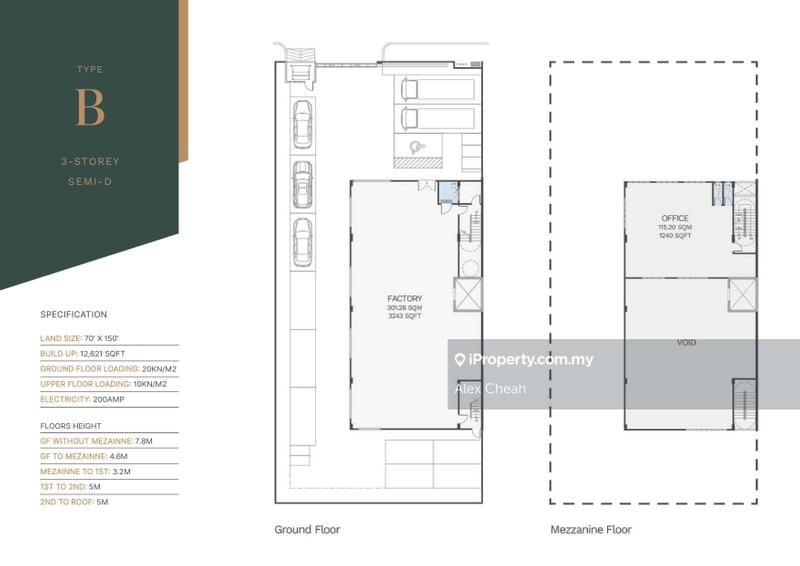 Semi-D Kilang untuk Dijual di Kampung Bukit Angkat, Kajang oleh Alex Cheah - iProperty.com.my