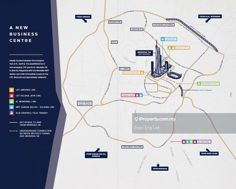 Pejabat untuk Disewa di Presint Merdeka 118, KL City Centre oleh Enyo Eng Lee - iProperty.com.my