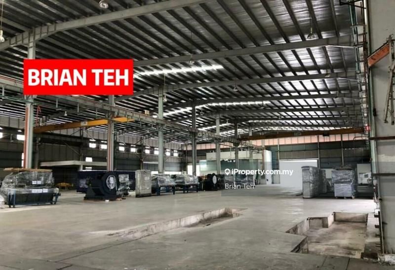 For Rent - Factory Warehouse For Rent at Bukit Minyak Industrial Park 40FT CEILING