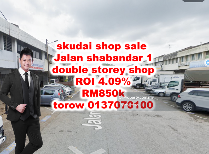 For Sale - skudai shop sale tun aminah
