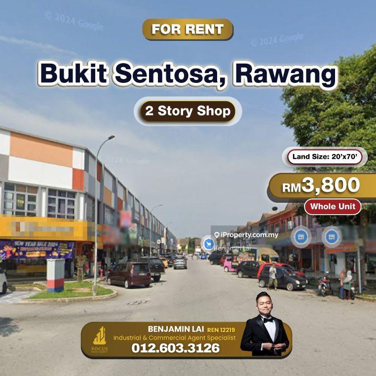 For Rent - Bukit Sentosa, Rawang 2 Story Shop For Rent