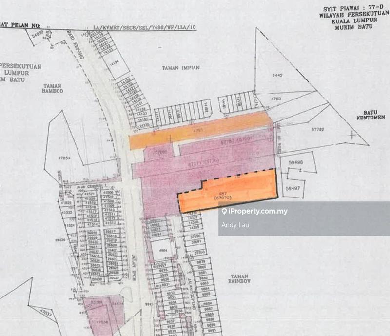 Agricultural Land for Sale in jalan ipoh taman rainbow kentemen lrt, Jalan Ipoh by Andy Lau - iProperty.com.my
