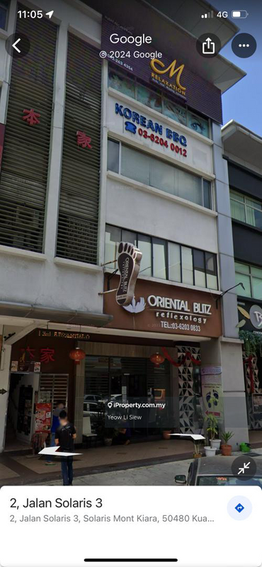 Shop for Sale in Solaris, Mont Kiara by Yeow Li Siew - iProperty.com.my