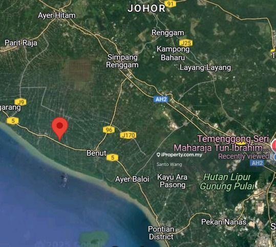 Tanah Pertanian untuk Dijual di Parit Tengah, Benut oleh Santo Wang - iProperty.com.my