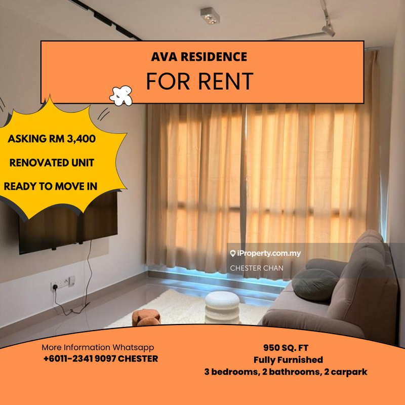 For Rent - Residensi Ava @ Kiara Bay