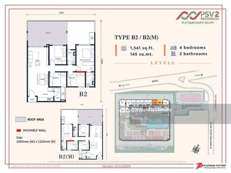 Apartment for Sale in PSV 1 Residences @ Platinum South Valley by Kenny YL - iProperty.com.my