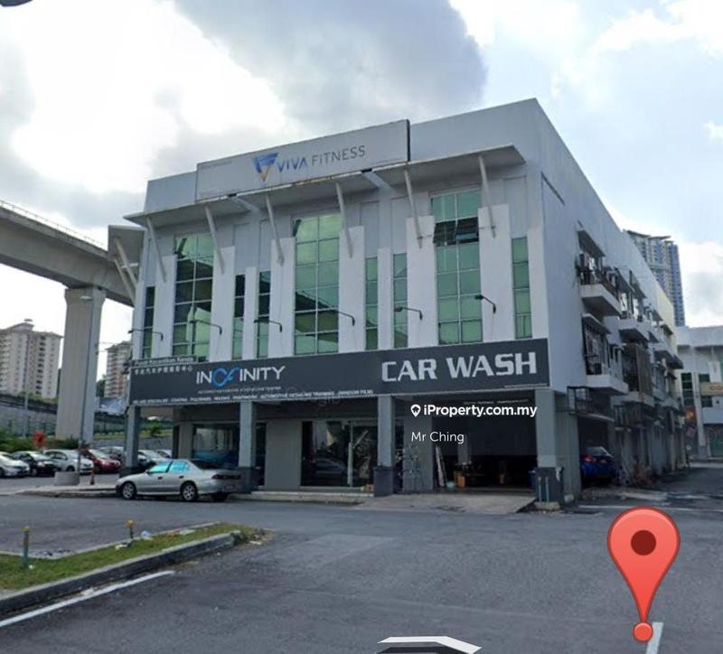 For Rent - Corner Ground Shop 40x75 Most Busiest Road Kenari Puchong Jaya