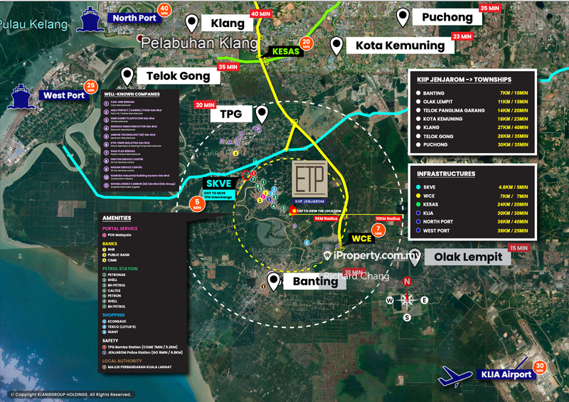 For Sale - New Industrial Park Freehold Semi-D Factory, Jenjarom Banting, Sri Cheeding