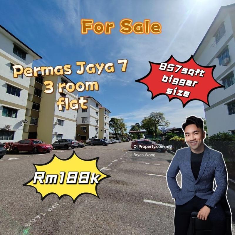 For Sale - Rumah Pangsa Permas Jaya