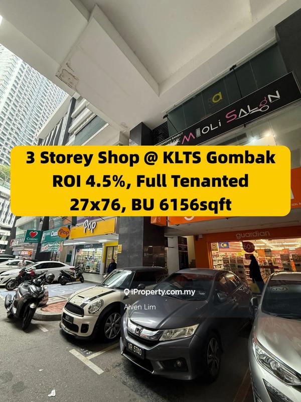 For Sale - KL Trader Square, 3 Storey Shop, Full Tenanted, ROI 4.5%