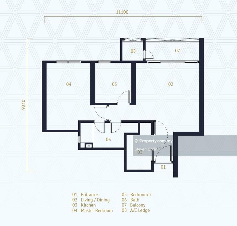 Service Residence for Rent in UNA Serviced Apartment by Steven Chen - iProperty.com.my