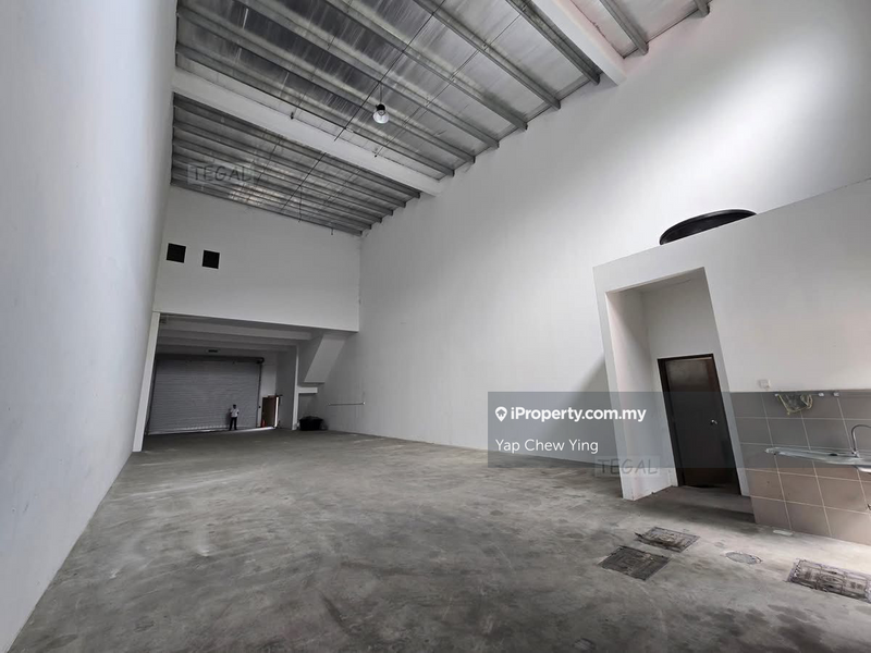For Rent - MURAH SEWA! 1.5 Storey Factory @ Telok Panglima Garang 26x90sqft