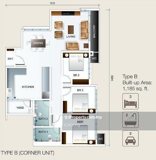 Kondominium untuk Dijual di Springville Residence oleh C.H.Yong - iProperty.com.my