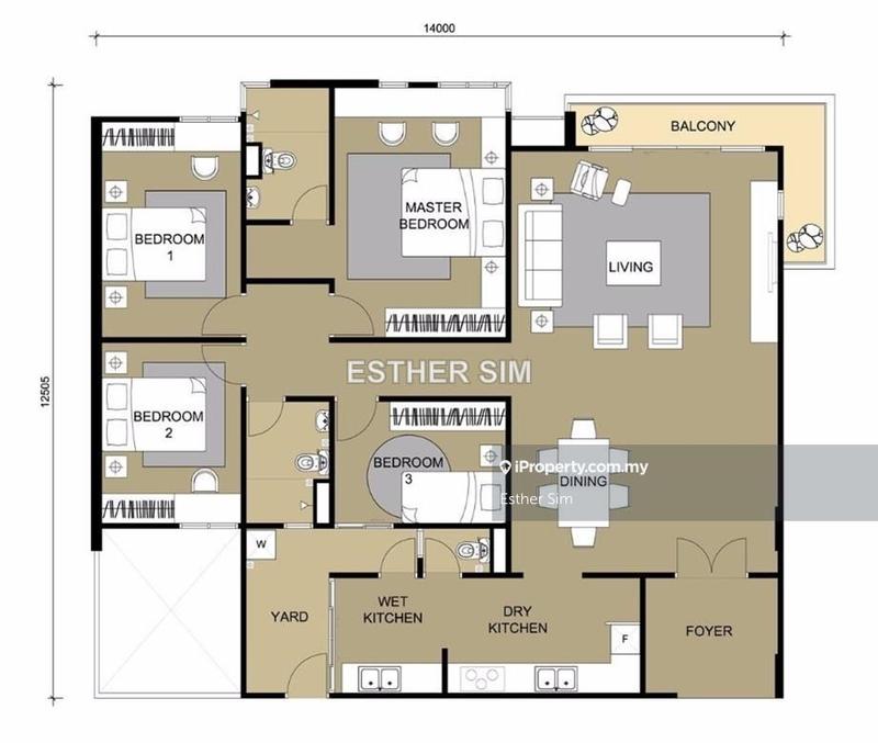 Kondominium untuk Dijual di K Residence Seberang Jaya oleh Esther Sim - iProperty.com.my