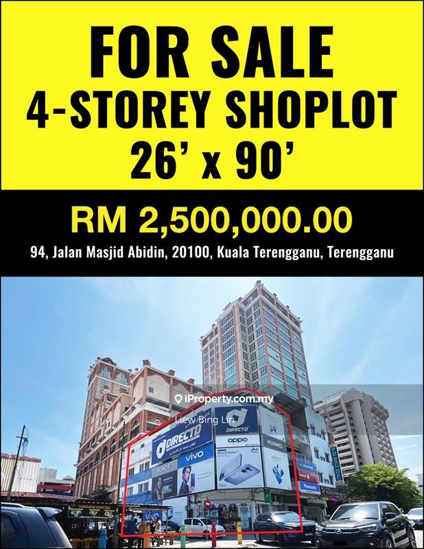 For Sale - 94, jalan masjid abidin, 20100, Kuala Terengganu