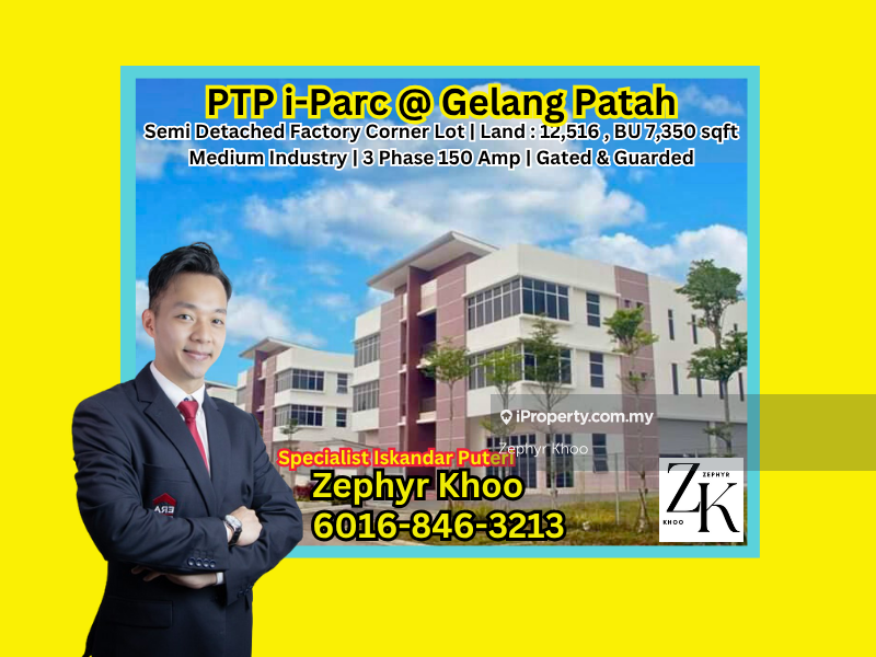 For Sale - PTP i-Parc Tanjung Pelepas @ Gelang Patah