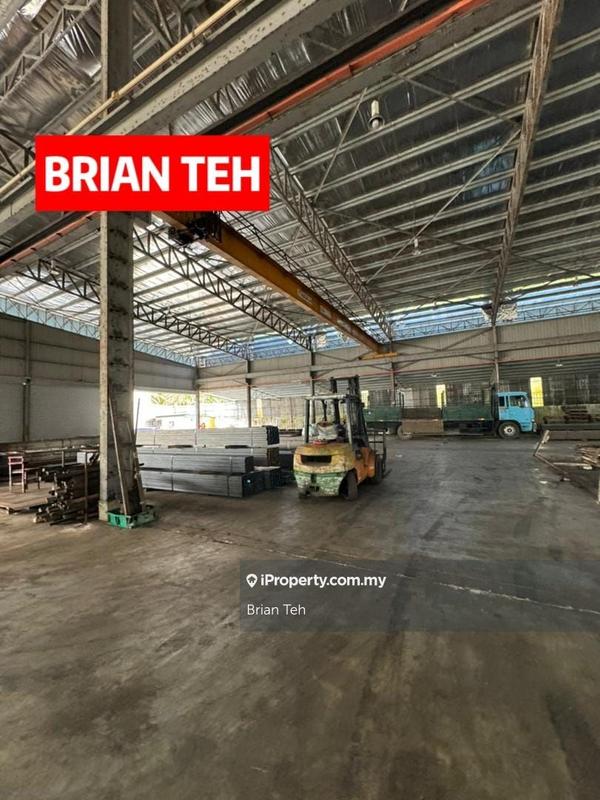 For Rent - Detached Factory For Rent at Nibong Tebal Bukit Panchor With Overhead Crane