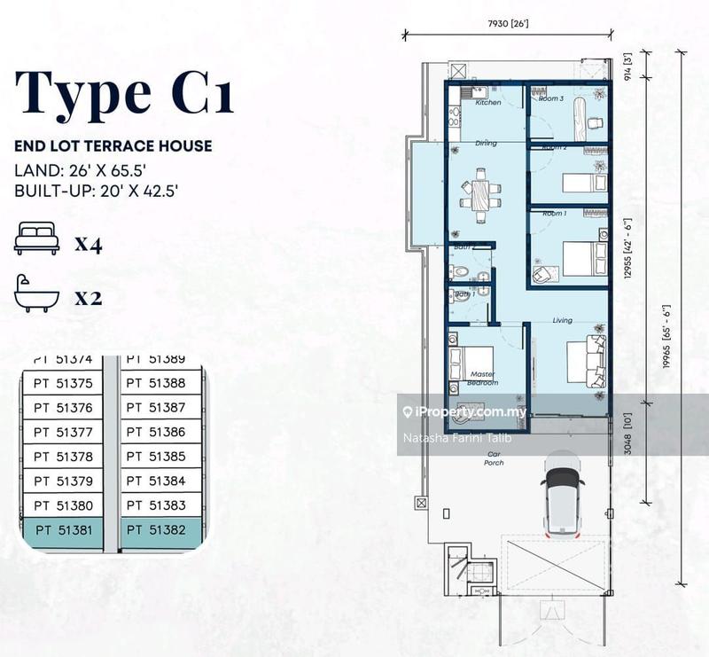 Rumah Berangkai 1 Tingkat untuk Dijual di Taman Langat Utama, Banting oleh Natasha Farini Talib - iProperty.com.my