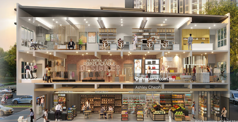 For Rent - [3-STOREY CORNER NEW SHOPLOT] @ Laman Idaman, Bukit Jelutong, Shah Alam