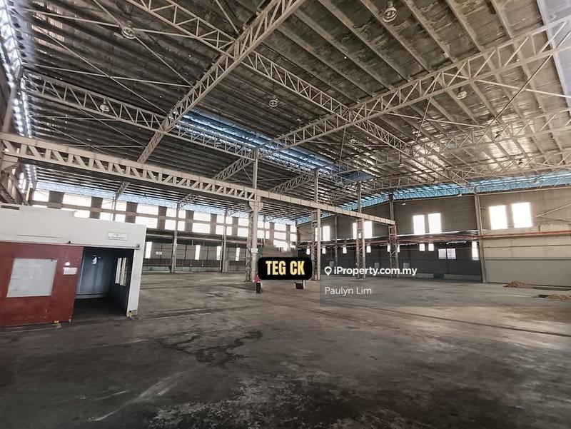 For Rent - 1,000amp CCC Ready 45,000 sqft Warehouse Sungai Kapar Indah For Rent