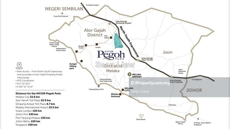 Tanah Perindustrian untuk Dijual di Taman Perindustrian Alor Gajah, Alor Gajah oleh Sean Liew - iProperty.com.my