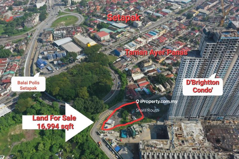 Residential Land for Sale in Land area in between Setapak Taman Ayer Panas, Setapak by Sharil Routh - iProperty.com.my