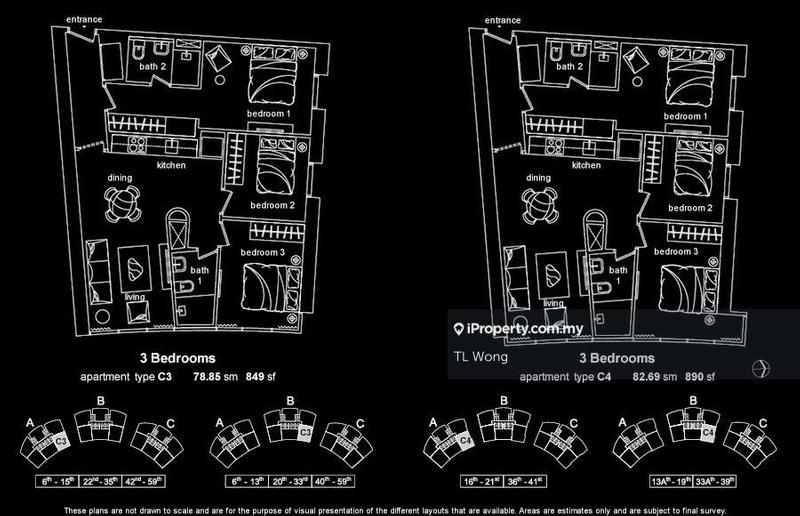 Kediaman Servis untuk Dijual di Sky Suites @ KLCC oleh TL Wong - iProperty.com.my