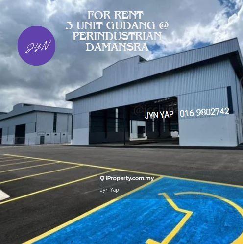 For Rent - Warehouse @Perindustrian Damansara, Kuantan.