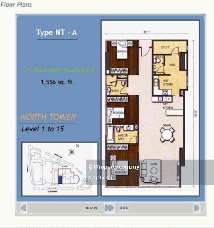 Residensi Servis untuk Dijual di One Residency oleh Angela Yap - iProperty.com.my