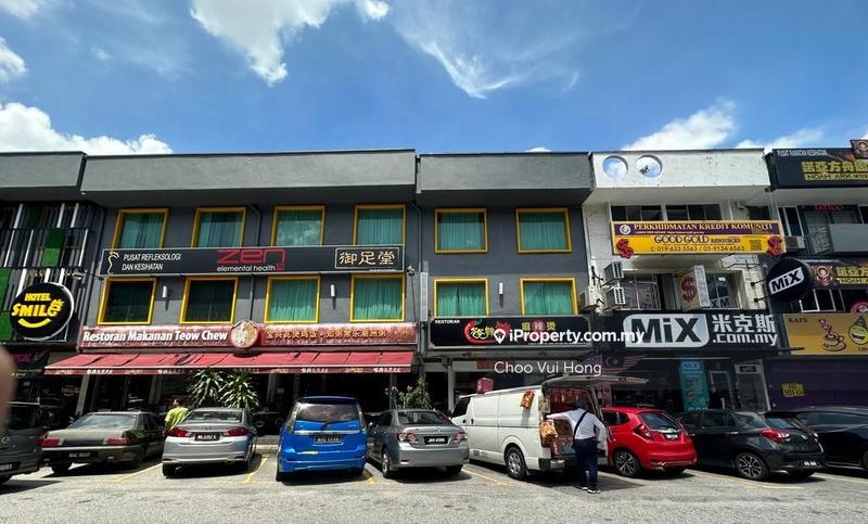For Sale - 2 Adjoining Shop Cheras Taman Segar 3.5 Storey Shop Fully Tenanted