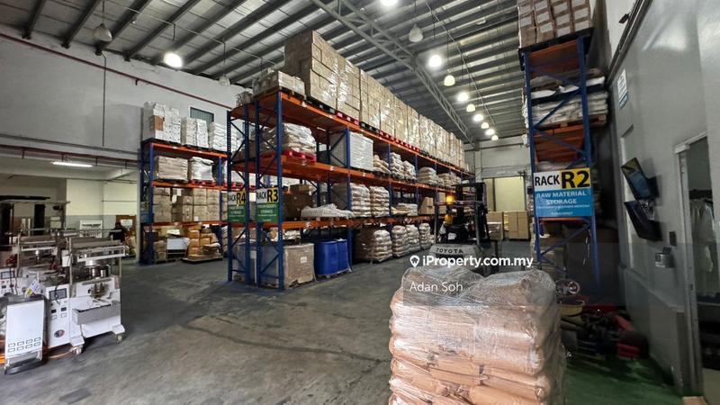 For Sale - Taman Perindustrian Meru Detached Factory, Kapar, Extended with CF, Freehold