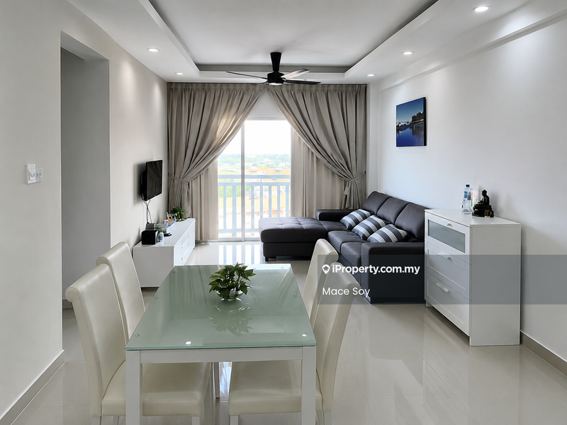 Condominium for Sale in Hijauan Puteri Condominium by Mace Soy - Living Room - iProperty.com.my