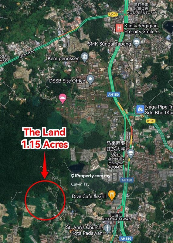 For Sale - 1.15 Acres Land at 10th Mile, Landeh Kuching