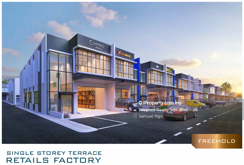 For Sale - Empire Park 1.5 Storey Factory, Lagenda Putra, Indahpura, Kulai