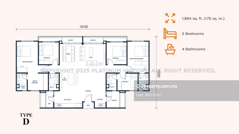 Pangsapuri untuk Dijual di PSV 1 Residences @ Platinum South Valley oleh Lian Wei Kian - iProperty.com.my