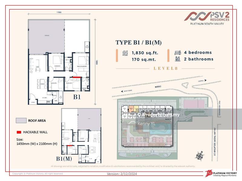 Apartment for Sale in PSV 1 Residences @ Platinum South Valley by Kenny YL - iProperty.com.my