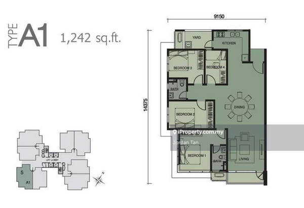 Service Residence for Rent in Pacific Star by Jordan Tan - iProperty.com.my