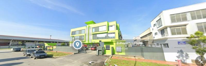 For Rent - IJOK 3Storey SemiD Factory Taman Industri Bukit Badong Rukun Jaya Kuala Selangor