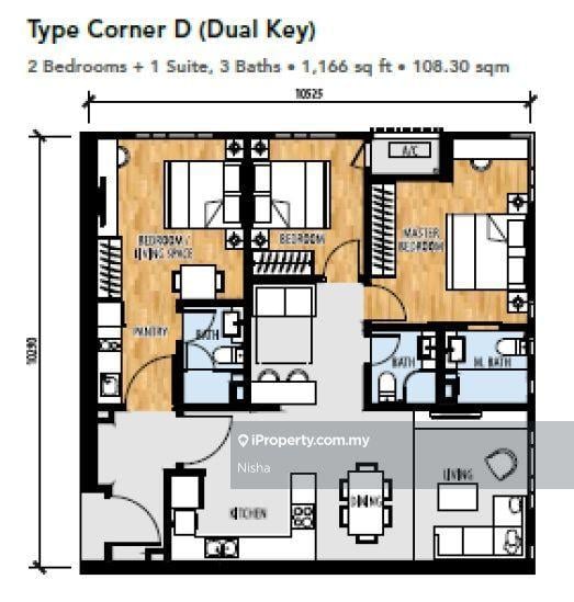 Kediaman Servis untuk Dijual di The Sentral Suites oleh Nisha - iProperty.com.my