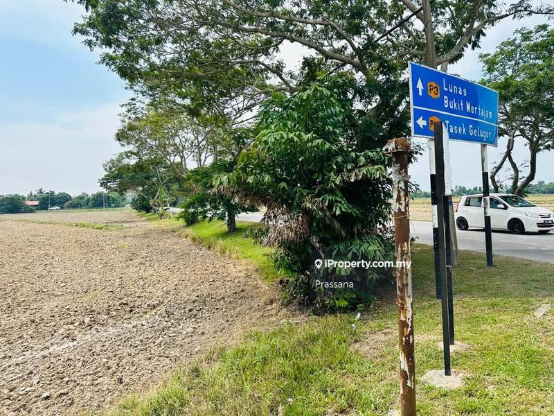 For Sale - Tanah 1.5 acre - Tepi Jalan Besar (Jalan Arumugam Pillai)