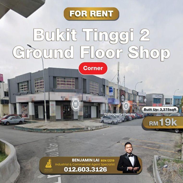 For Rent - Bukit Tinggi 2 Corner Ground Floor Shop For Rent
