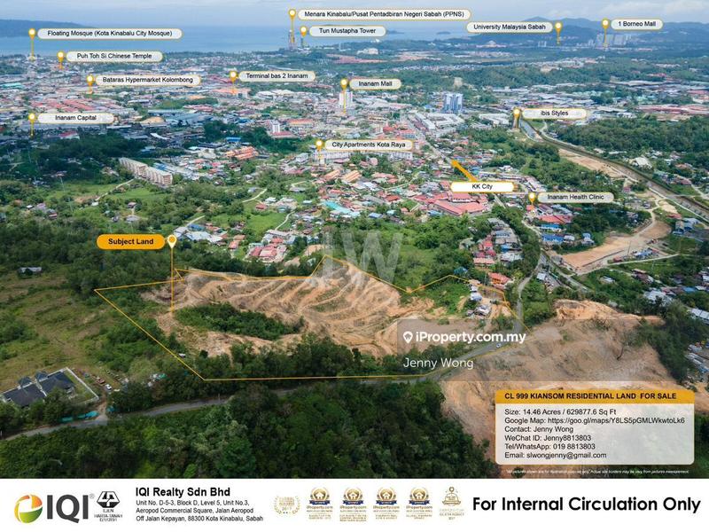 Residential Land for Sale in Taman Inanam, Kota Kinabalu by Jenny Wong - iProperty.com.my
