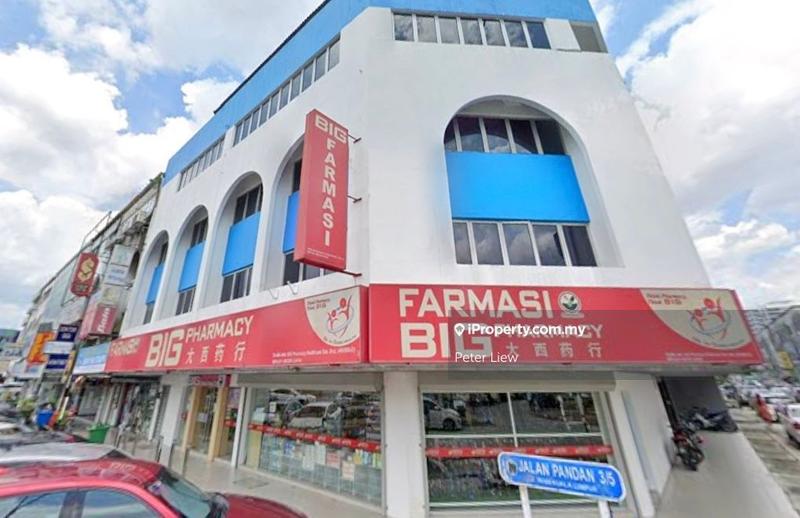 For Sale - GOOD BUY CORNER LOT ROI 4.8% ABOVE, PANDAN JAYA, FULLY TENANTED, GOOD FRONTAGE SHOP, HOTSPOT AREA