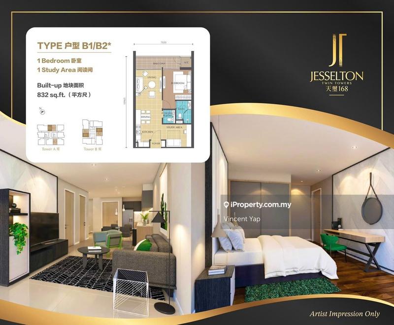 For Sale - Jesselton Twin Towers