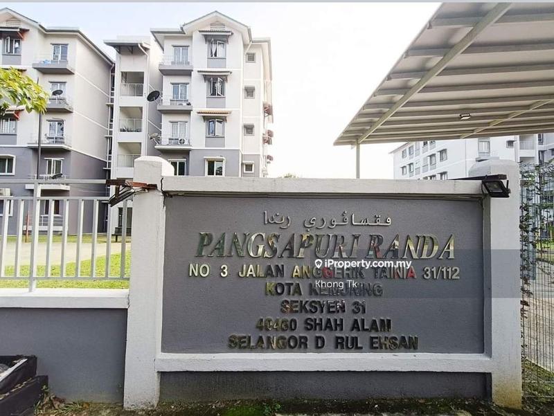 Pangsapuri untuk Disewa di Kemuning Aman oleh Khong Tk - iProperty.com.my