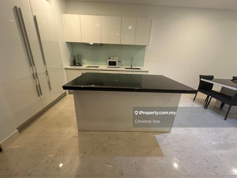 Service Residence for Sale in Banyan Tree Signatures by Christine Voo - Kitchen Islam with Marble Top - iProperty.com.my